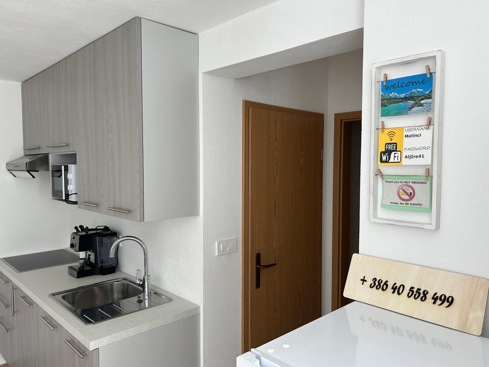 Apartma Melinc Бовец Экстерьер фото
